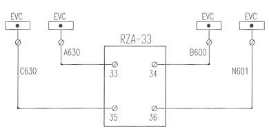 РЗА-33 - схема подключения цепей напряжения