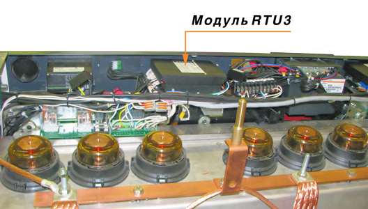 Модуль RTU3 в составе высоковольтной ячейки RM6 производства Schneider Electric