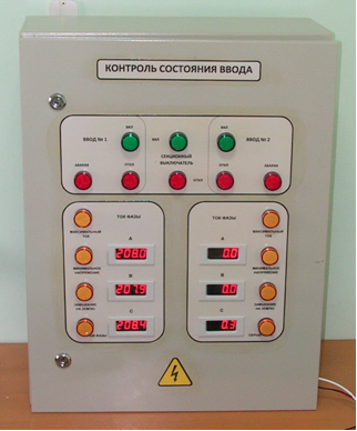 Модули управления и контроля состояния технологического оборудования насосной станции с агрегатами напряжением 6 кВ